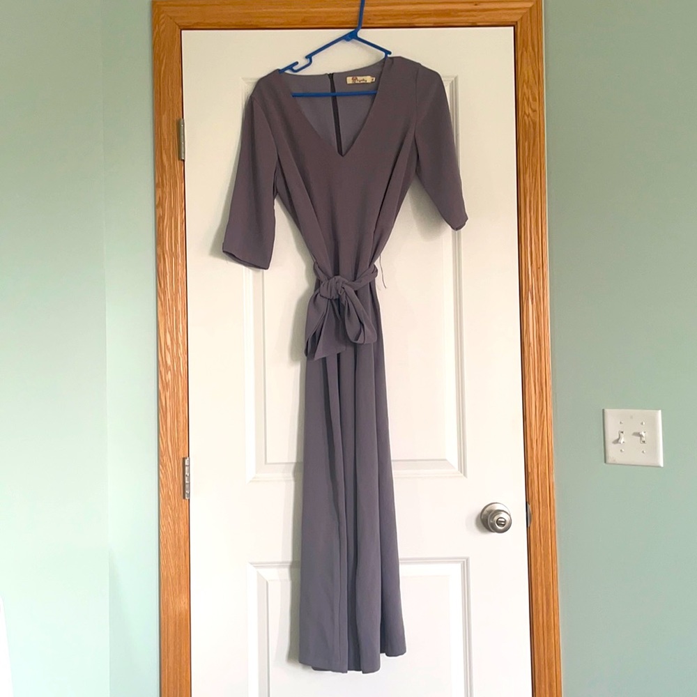 Grey Jumpsuit